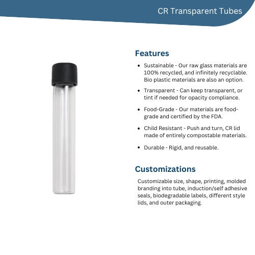 Transparent CR Tubes